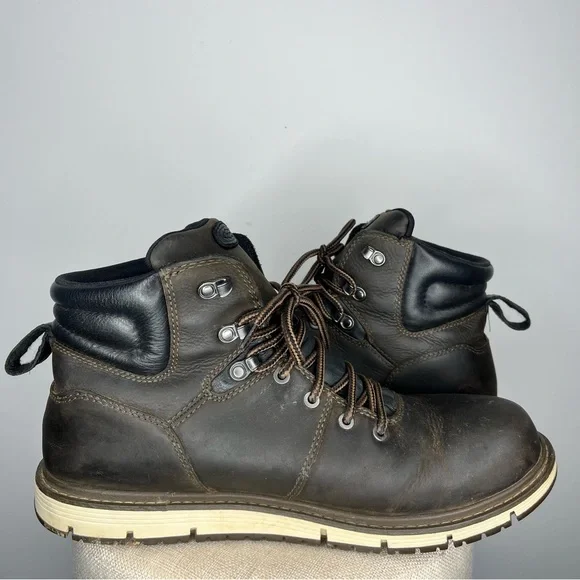 Keen Men's Black and Brown Boots - Picture 8 of 11